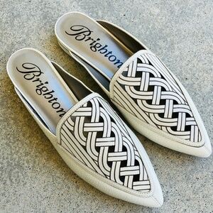 Brighton Leather Enya Mules